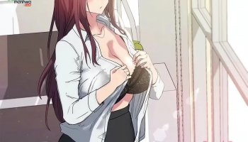 Amazing huge naturals tits on this red...